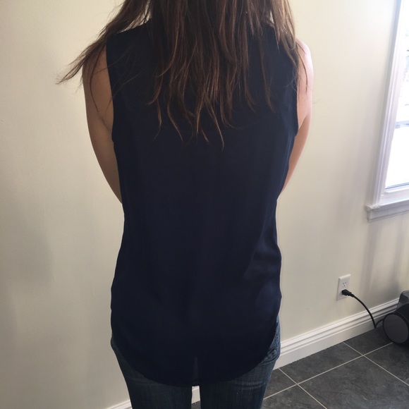 Navy blouse - Picture 2 of 3